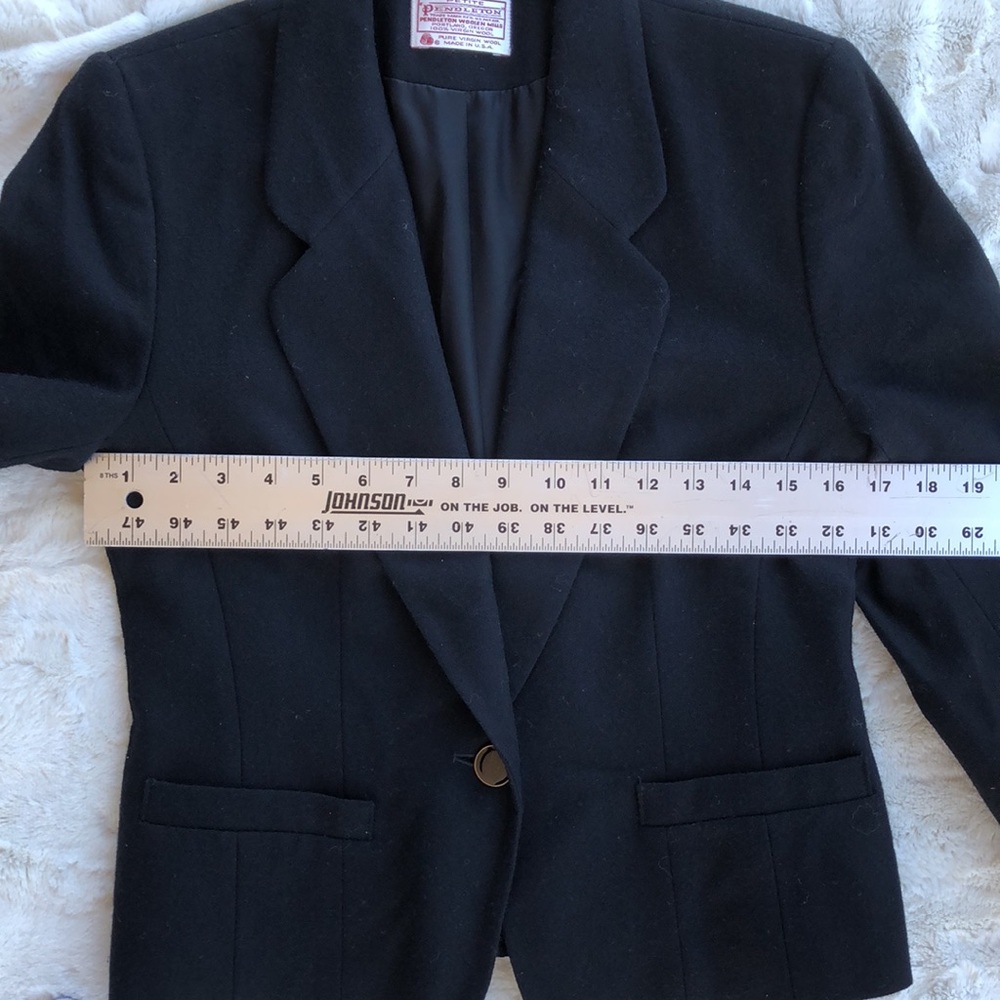 Pendleton Wool One Button Blazer-6p - image 5